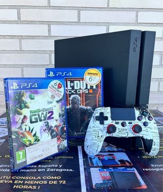 Consola PS4 (Playstation 4) 500GB Negra