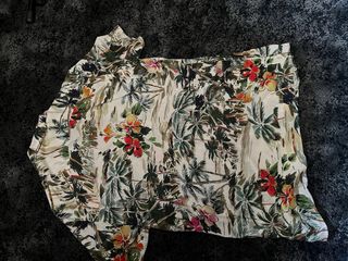 Camisa Zara Estampada Hawaiana Hombre