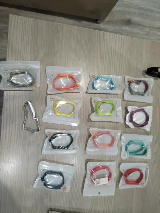 Correa metálica Xiaomi Mi Band 3 y silicona de col