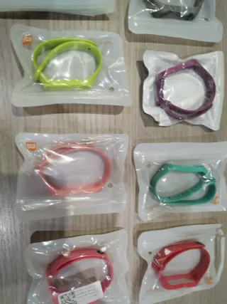 Correa metálica Xiaomi Mi Band 3 y silicona de col