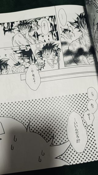 Dragon ball Manga Yaoi Doujin Japanese Shinin Star