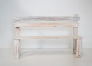 Banco de madera 110cm