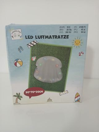 Materassino Gonfiabile LED Summer Fun 90x70x30cm