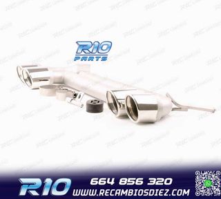 ESCAPE CON COLAS BMW F30 F31 LOOK M DOBLE