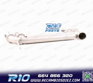 ESCAPE CON COLAS BMW F30 F31 LOOK M DOBLE