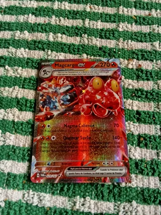 Carta Pokémon Magcargo EX Teracristal 029/167