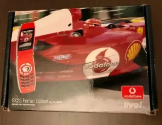 Teléfono GX25 Ferrari Edition Rojo