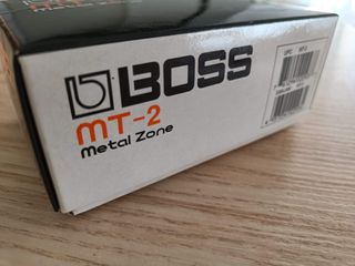 Boss MT-2 Metal Zone Pedal Distorsión Guitarra