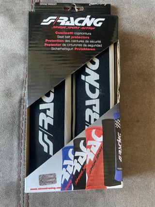 Fundas cinturón Simoni Racing negras S-Racing
