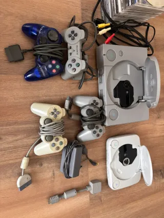 Consola PlayStation 1 PS One gris