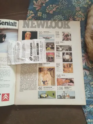 Revista newlook Samantha fox