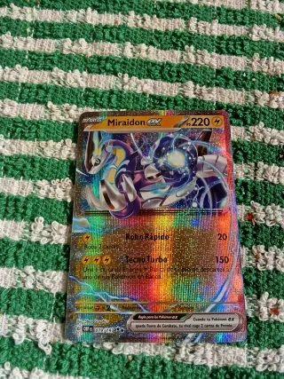 Carta Pokémon EX Miraidon 220 PS