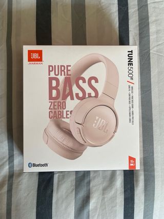 Cascos inalámbricos JBL rosa