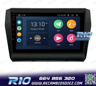 RADIO GPS ANDROID 12 9" PARA SUZUKI SWIFT 17-22