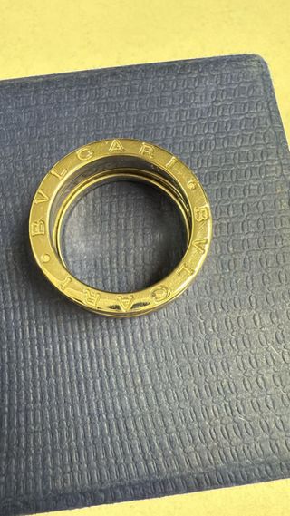 Anillo Bvlgari Oro Blanco 18qt B.Zero 1