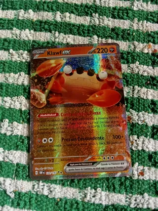 Carta Pokémon Klawfex EX 120/197
