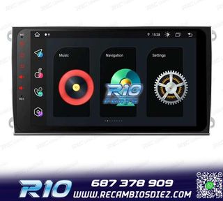 RADIO GPS ANDROID 12 PARA PORSCHE CAYENNE 03-10 9" USB GPS T