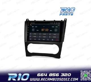 RADIO GPS ANDROID 13 PARA MERCEDES CLASE C W203 CLK W209 G W
