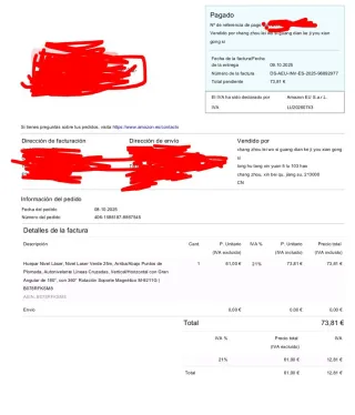 Nivel Láser Huepar Verde M-9211G + Soportes