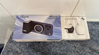COMITOK MOCA Grip para iPhone mas magnetic light