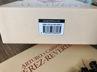 Trilogía “El Capitán Alatriste” en Estuche NUEVO