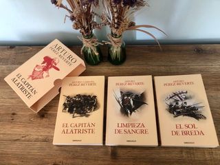 Trilogía “El Capitán Alatriste” en Estuche NUEVO