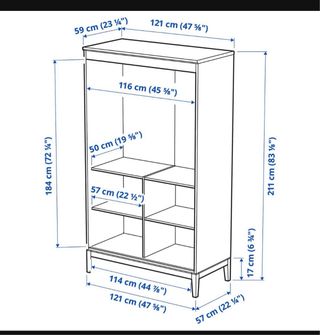 Armario IDANÄS Ikea Blanco