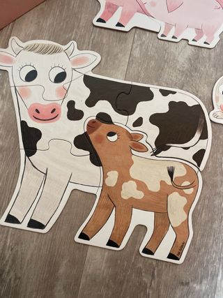 Puzzle 4 animales XXL Goula 2+ años