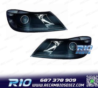 FAROS PARA SKODA OCTAVIA 4P COMBI 08-13 FONDO NEGRO
