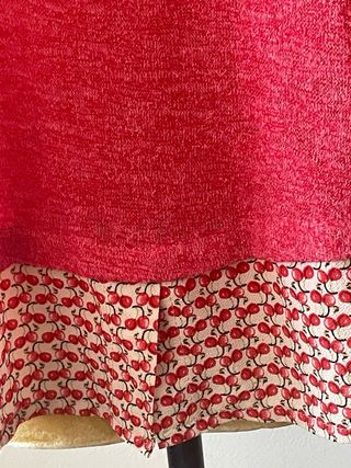 Blusón Debody Talla 42 Rojo