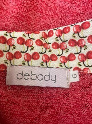 Blusón Debody Talla 42 Rojo