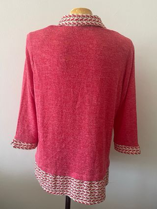 Blusón Debody Talla 42 Rojo