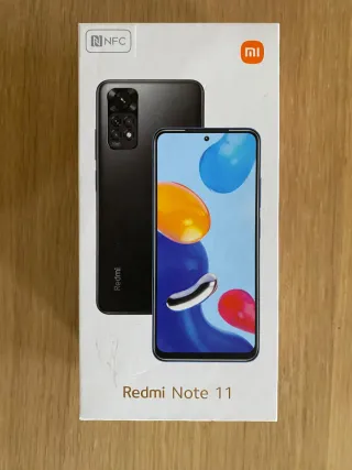 Móvil Xiaomi Redmi Note 11 128GB Negro