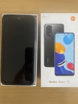 Móvil Xiaomi Redmi Note 11 128GB Negro