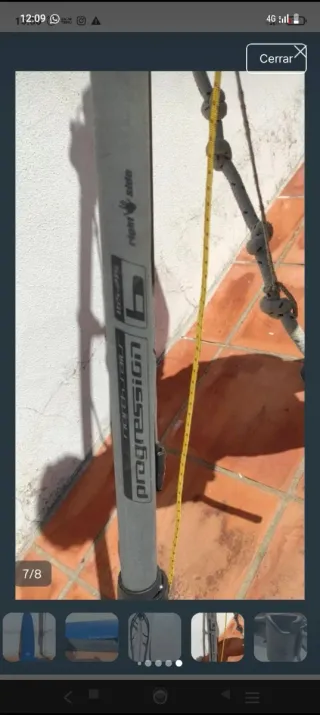 Tabla Windsurf F2 Power Glide 280 Botavara Quilla