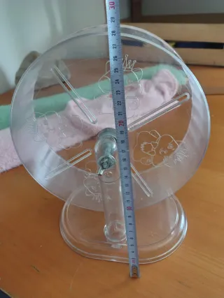 Rueda para hámster con diseño