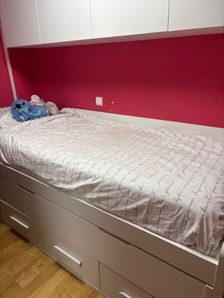 Cama nido con cajones