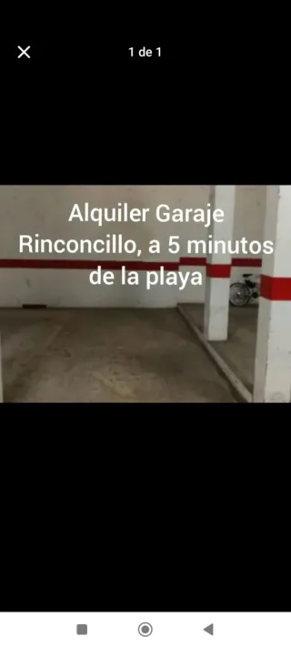 Alquiler Garaje Rinconcillo, 5 minutos de la playa