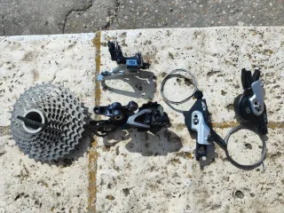 Shimano SLX Cambio y Pulsador Bicicleta 2x10