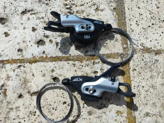 Shimano SLX Cambio y Pulsador Bicicleta 2x10