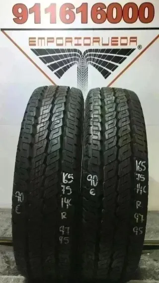 165 75 14C R CONTINENTAL RUEDA AL 90% VIDA UTIL
