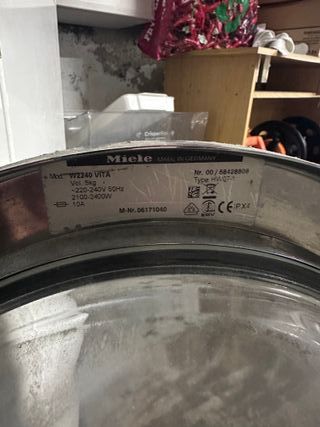 Lavadora Miele Vita para piezas