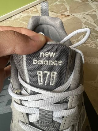 New Balance 878 Uomo Taglia 42.5 Grigie
