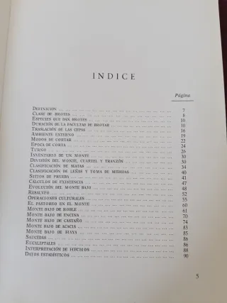 Libro Forestal Montes. Selvicultura.El Monte Bajo