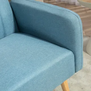 Sofá Cama Nórdico 3 Plazas Azul