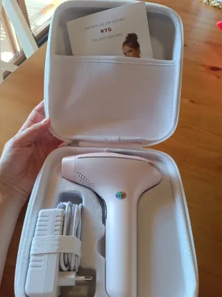 Depiladora IPL Rosa con Estuche