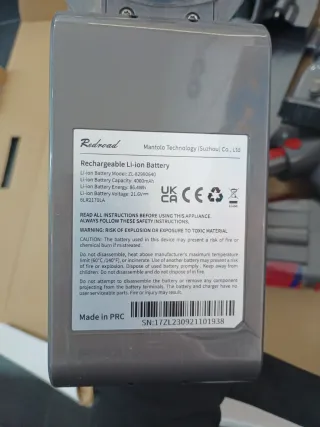 Aspiradora Redroad V17