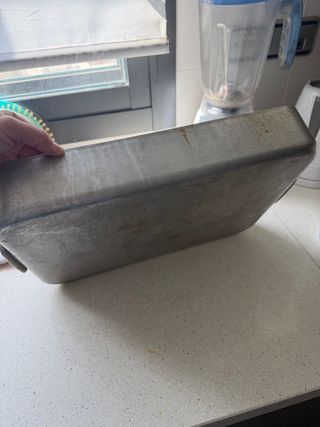 Bandeja de horno metálica