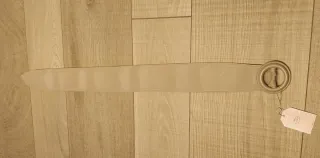 Cinturón Sfera Beige Nuevo. Con etiqueta