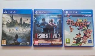 Pacchetto PS4: Hogwarts Legacy e Resident Evil 2